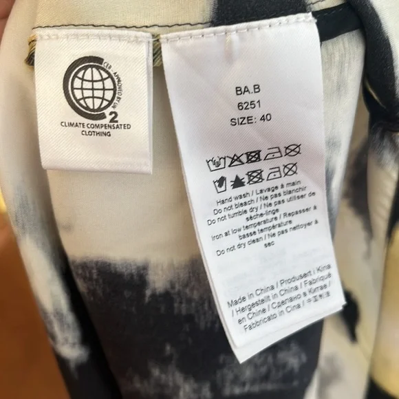 Ganni Tie Dye Ruched Midi Dress - Picture 8 of 12